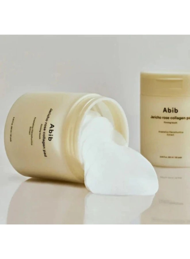 Abib Jericho Rose Collagen Pad Firming Touch 60 Pads - Image 4